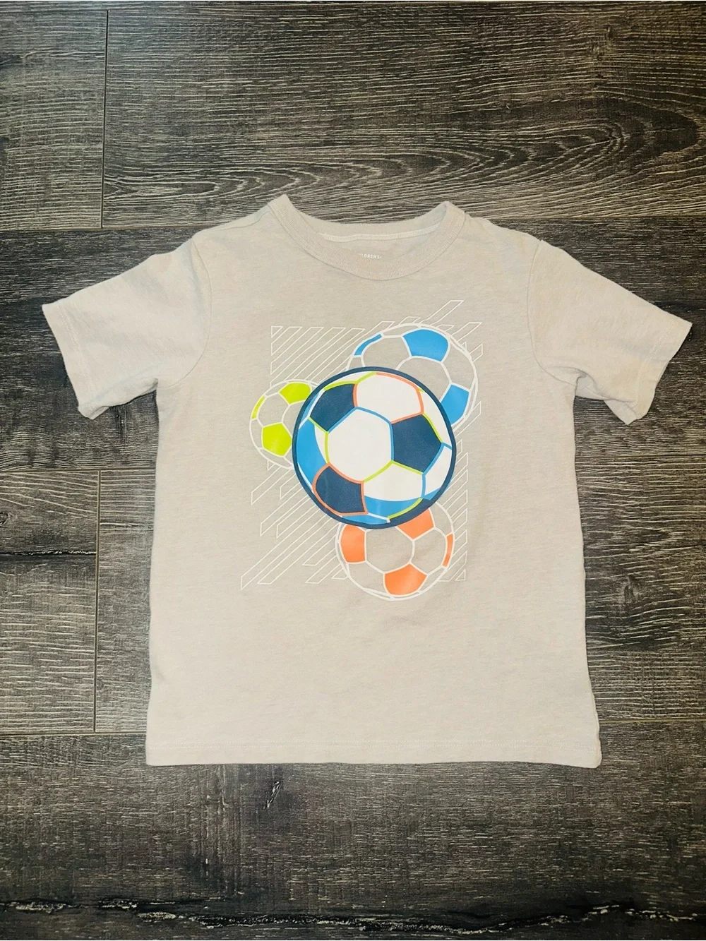 The Children’s Place Kids Soccer Graphic Short Sleeve Tee B7